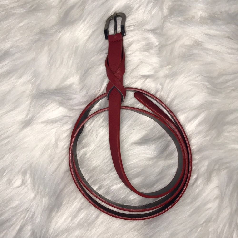 Red Thin Belt